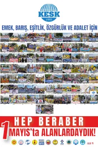 1 MAYIS'ta Alanlardaydık!