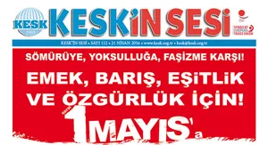 1 Mayıs 2016 Bildirimiz