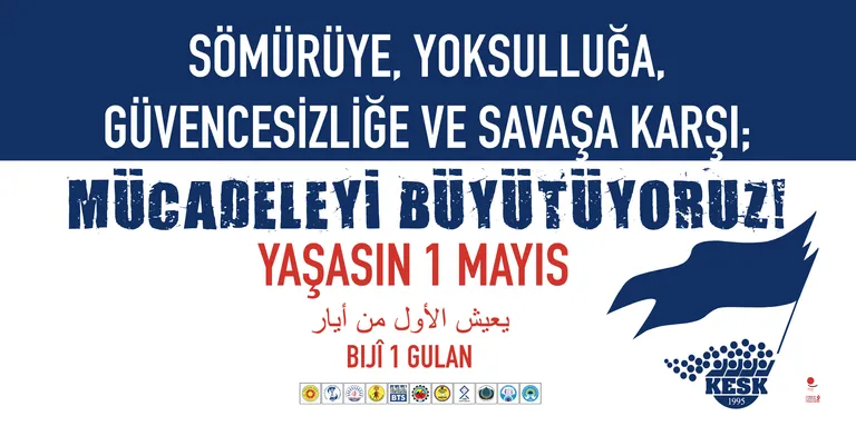 1 Mayıs Pankartımız!