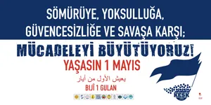 1 Mayıs Pankartımız!