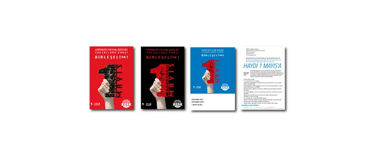 Kapitalist Yıkıma İşsizliğe Yoksulluğa Karşı 1 Mayıs! Birleşelim!