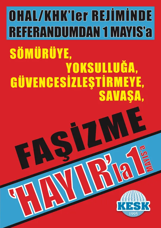 1 MAYIS AFİŞİ