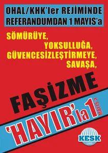 1 MAYIS AFİŞİ