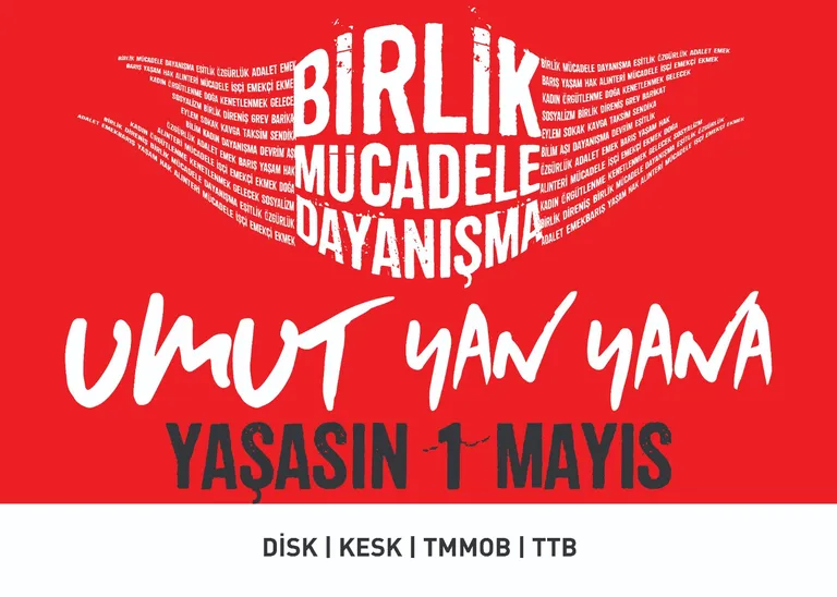 1 Mayıs'ta Umut Yan Yana! Ortak Açıklamamız: