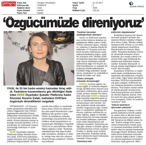 21 Ekim Basında KESK Özetleri: İşimiz Geleceğimiz İçin Direniyoruz!