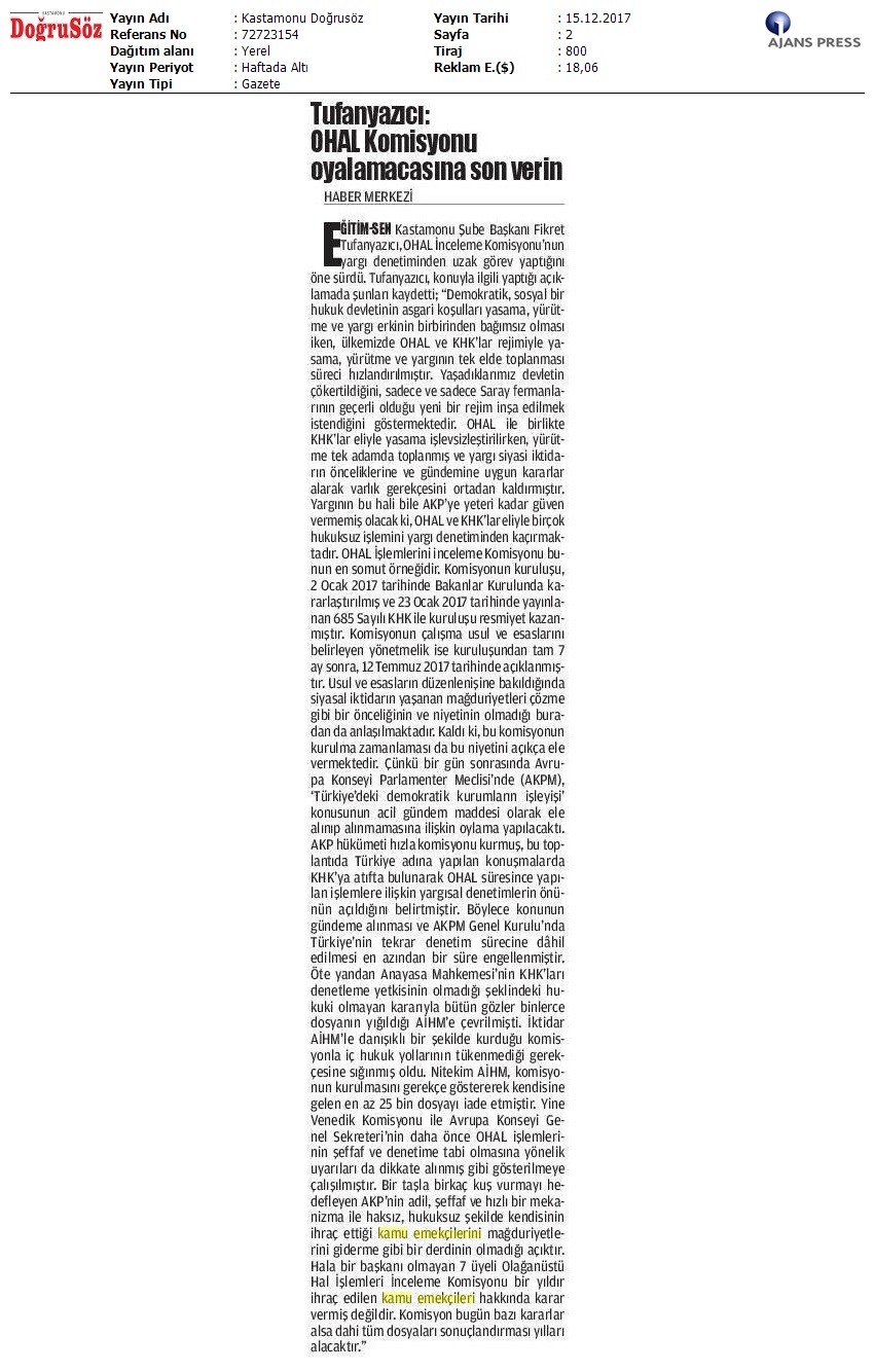2017_12_15_Kastamonu Dogrusîz_Tufanyaaci Ohal Komisyonu Oyalamacasina Son Verin_72723154_(1)