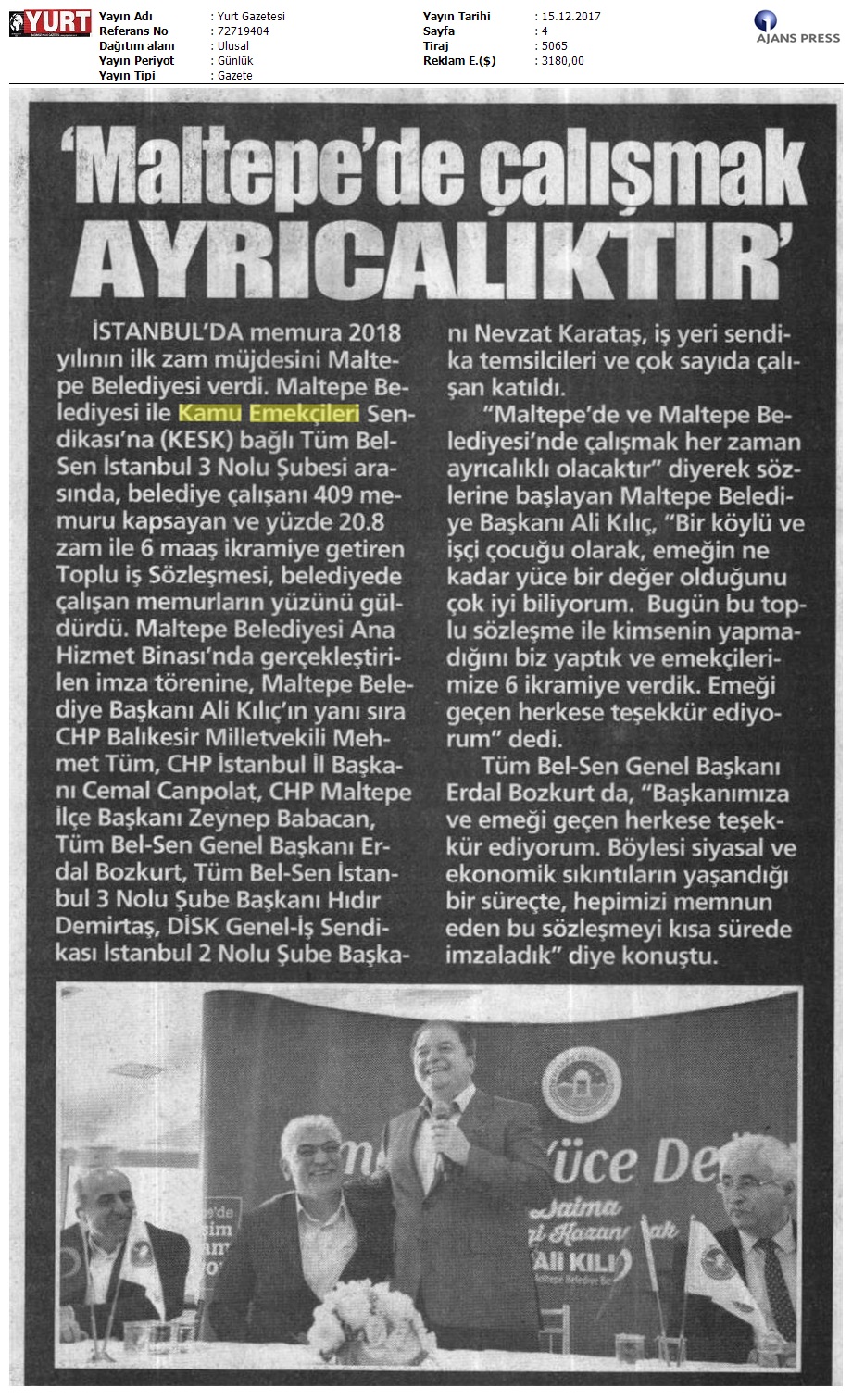 2017_12_15_Yurt Gazetesi_Maltepe’ De Äalismak Ayricaliktir_72719404_(1)