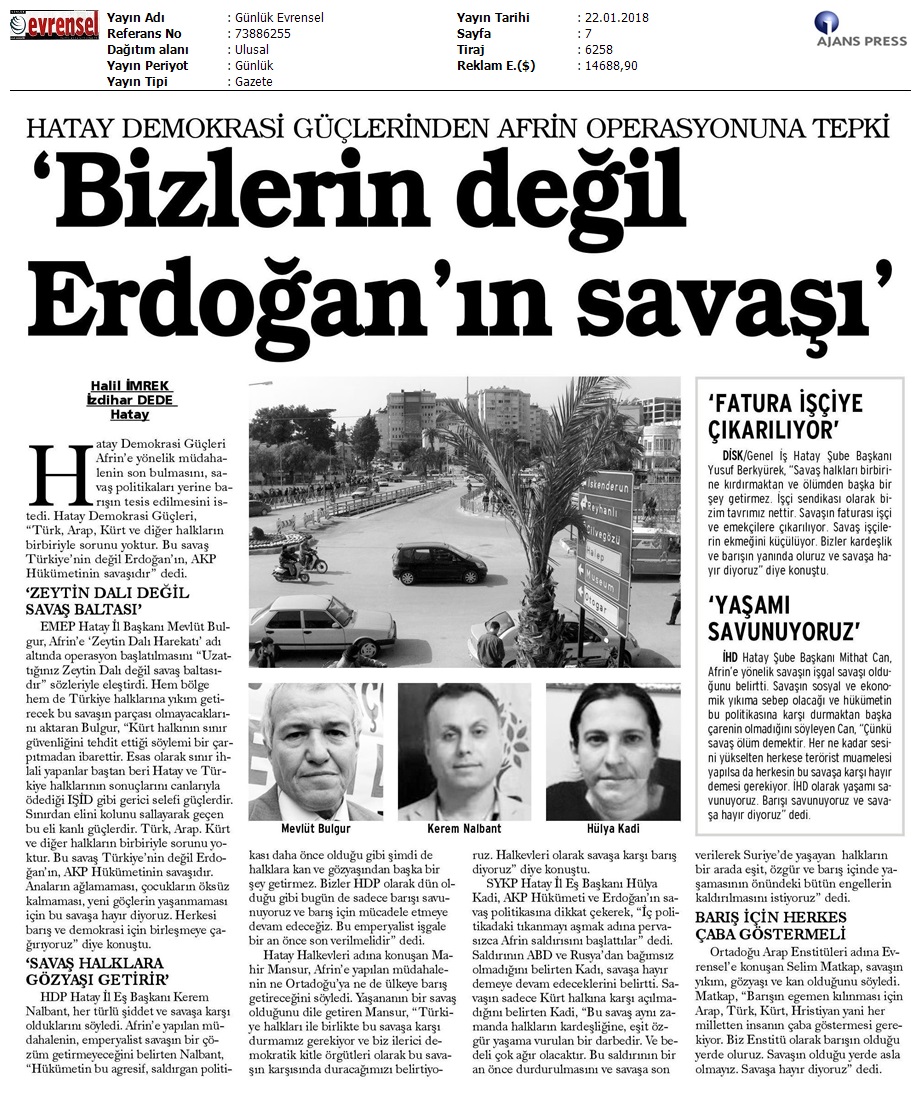 2018_01_22_GÅnlÅk Evrensel_Kardeslik Bombalaniyor Ekmek KÅáÅlÅyor_73886255_(2)