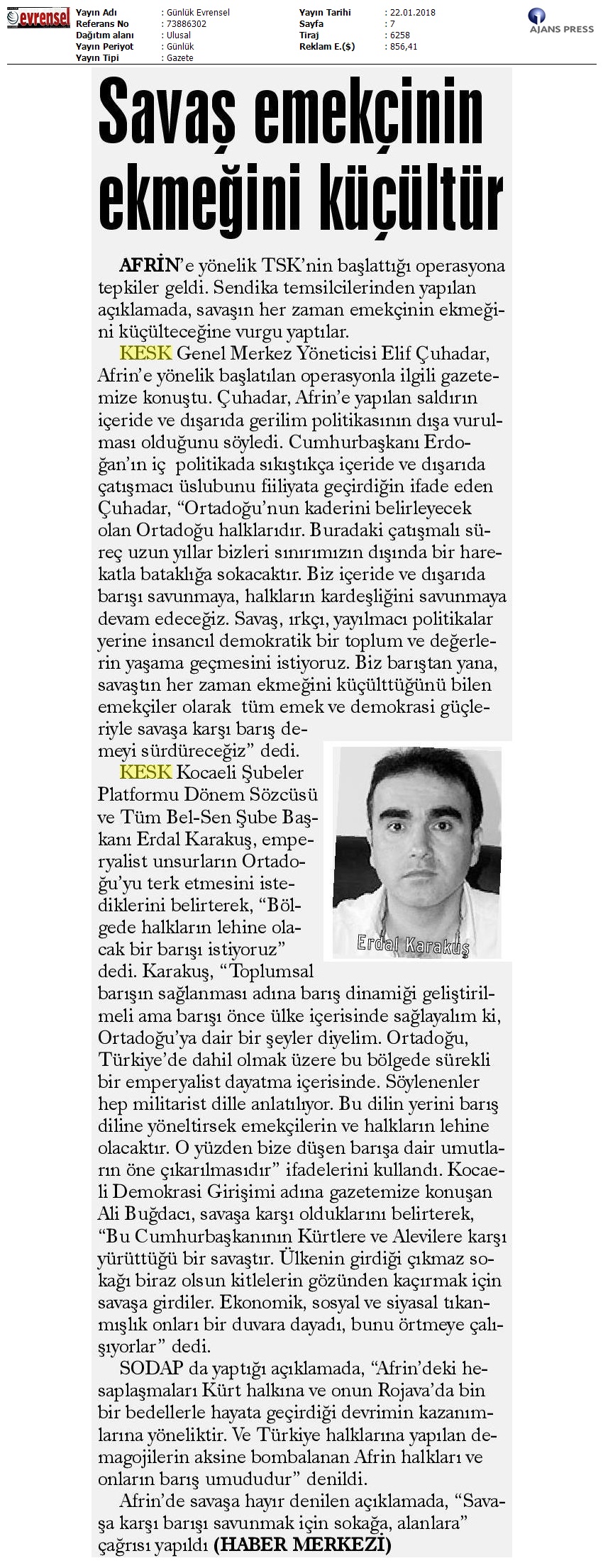 2018_01_22_GÅnlÅk Evrensel_Savas Emekáinin Ekmegini KÅáÅltÅr_73886302_(1)