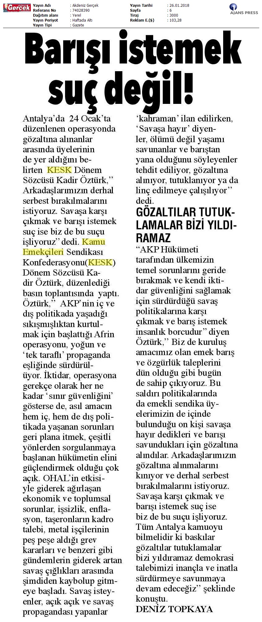 2018_01_26_Akdeniz Geráek_Antalya’ Da 24 Ocak’ Ta DÅzenlenen Operasyonda Gîzaltina Alinanlar Arasinda_74028390_(2)