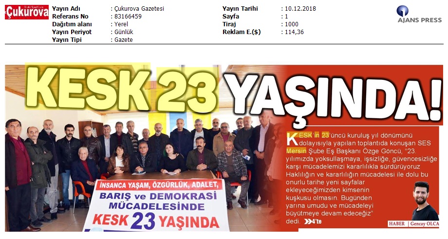 2018_12_10_Äukurova Gazetesi_R Lx Esk’ In 23′ öncÅ Kurulus Yil DînÅmÅnÅ Dolayisiyla Yapilan Toplantida _83166459_(1)