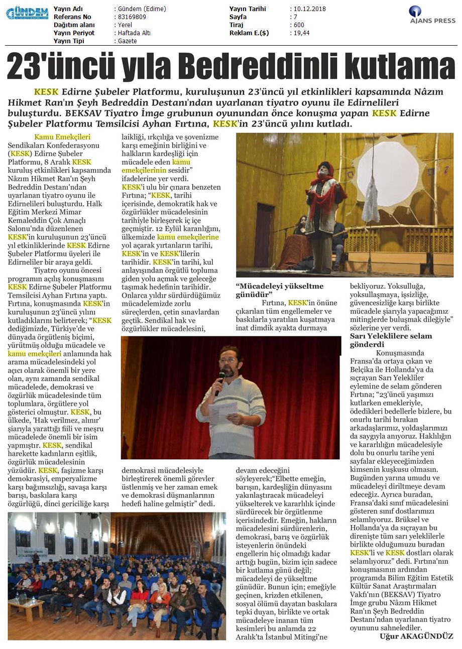 2018_12_10_GÅndem (Edirne)_23′ Iincii Yila Bedreddinli Kutlama_83169809_(2)