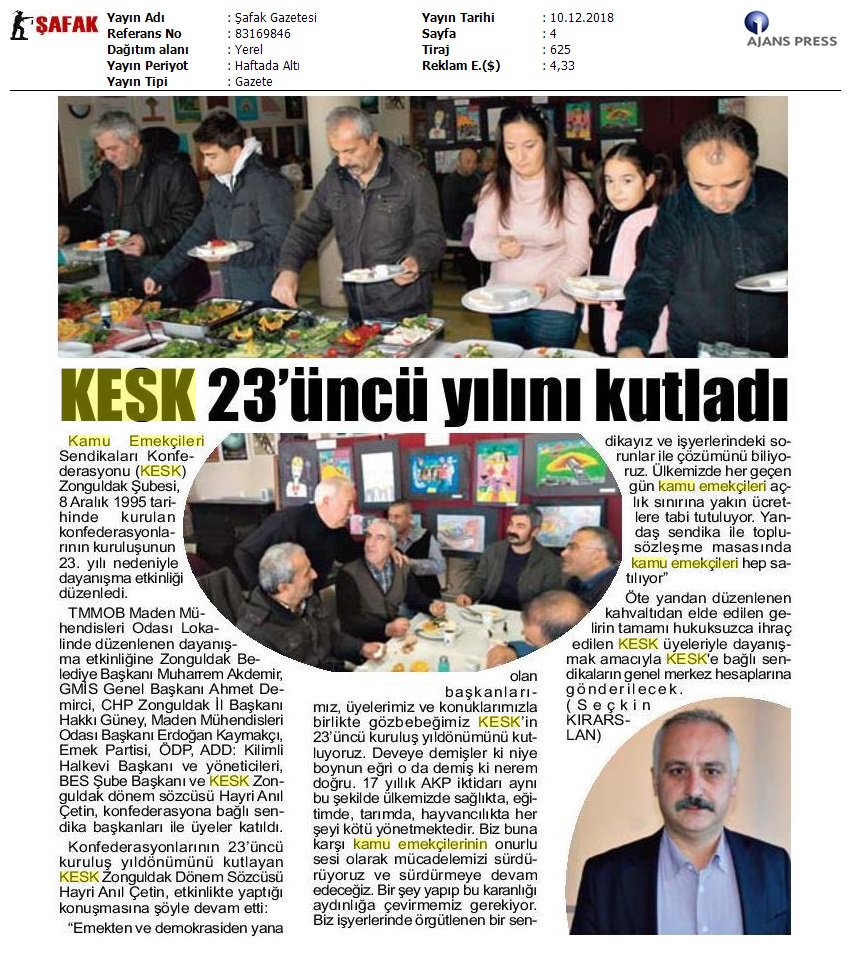 2018_12_10_Safak Gazetesi_Kesk 23′ öncii Yilini Kutladi_83169846_(2)
