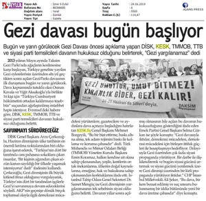 Basında KESK Haberleri