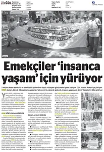 Yürüyüş Kollarımız Yarın Ankara'da Buluşacak!