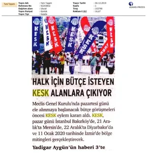 8 Aralık'ta Bakırköy'e