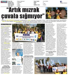 Mersin ve Diyarbakır Mitinglerimizde Saray Bütçesini Protesto Ettik!