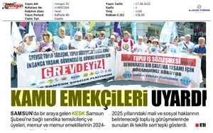 16 Ağustos İş Bırakma Gazeteler