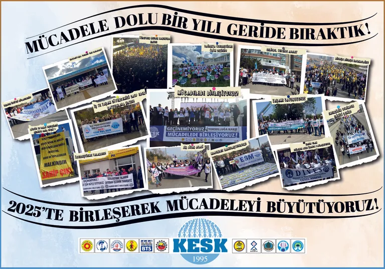Mücadele Dolu Bir Yılı Geride Bıraktık! - 2025'te Birleşerek Mücadeleyi büyütüyoruz!