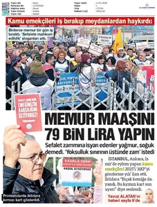 Basında 13 Ocak İş Bırakma Grevimizi