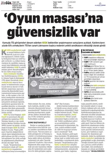 TİS Araştırma Raporumuz Gazetelerde