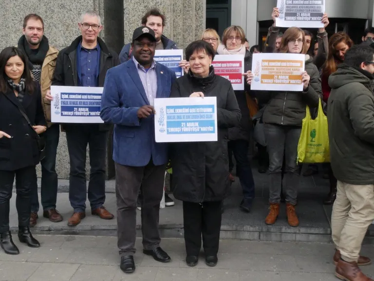 21 Aralık Emekçi Yürüyüşü'müze Uluslararası Destek ve Dayanışma!