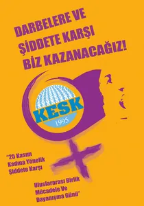 25 Kasım Afiş, Broşür, Bildiri