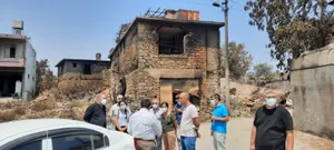 Yangından etkilenen köylerde ve orman alanlarında incelemelerde bulunduk!