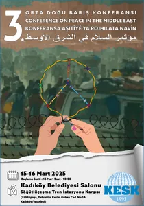 3. Ortadoğu Barış Konferansı Afiş ve Konferans Programı