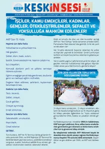 TİS - Halk Bildirisi