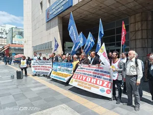 Bütün İllerde Alanlardaydık: Boş Vaatlere Karnımız Tok!  İnsanca Yaşam Ücreti, Güvenceli Çalışma İstiyoruz!
