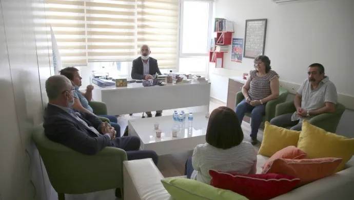 HDP'den Konfederasyonumuza Ziyaret