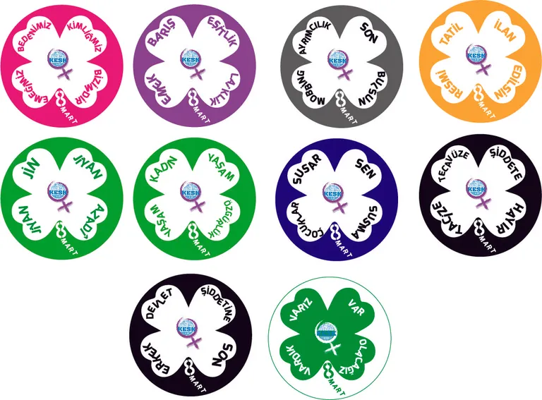 8 Mart Lolipop - Sticker