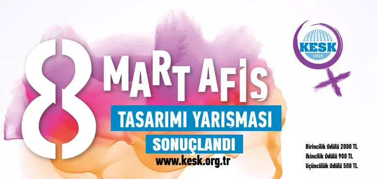 8 Mart Afiş Yarışması 2020 Sonuçlandı: