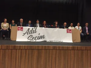 ADİL SEÇİM PLATFORMU BASIN TOPLANTISI YAPTI