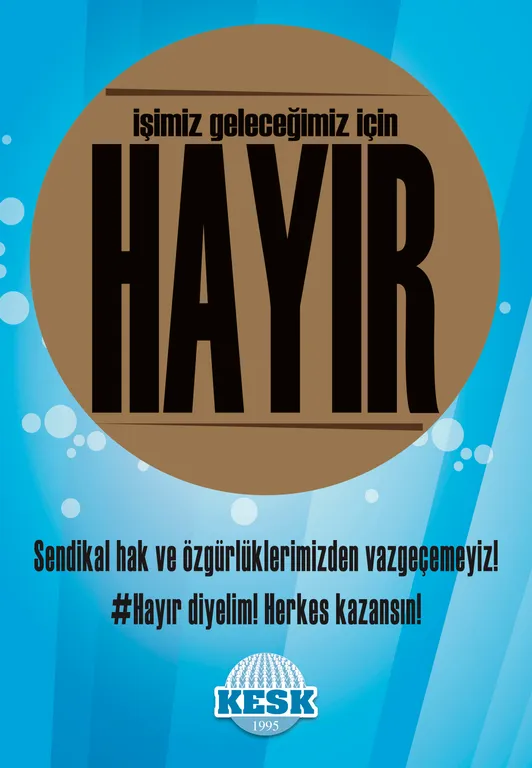 #HAYIR Diyelim Herkes Kazansın!