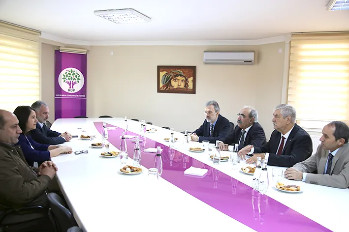 KESK-DİSK-TMMOB-TTB’den HDP'ye Ziyaret
