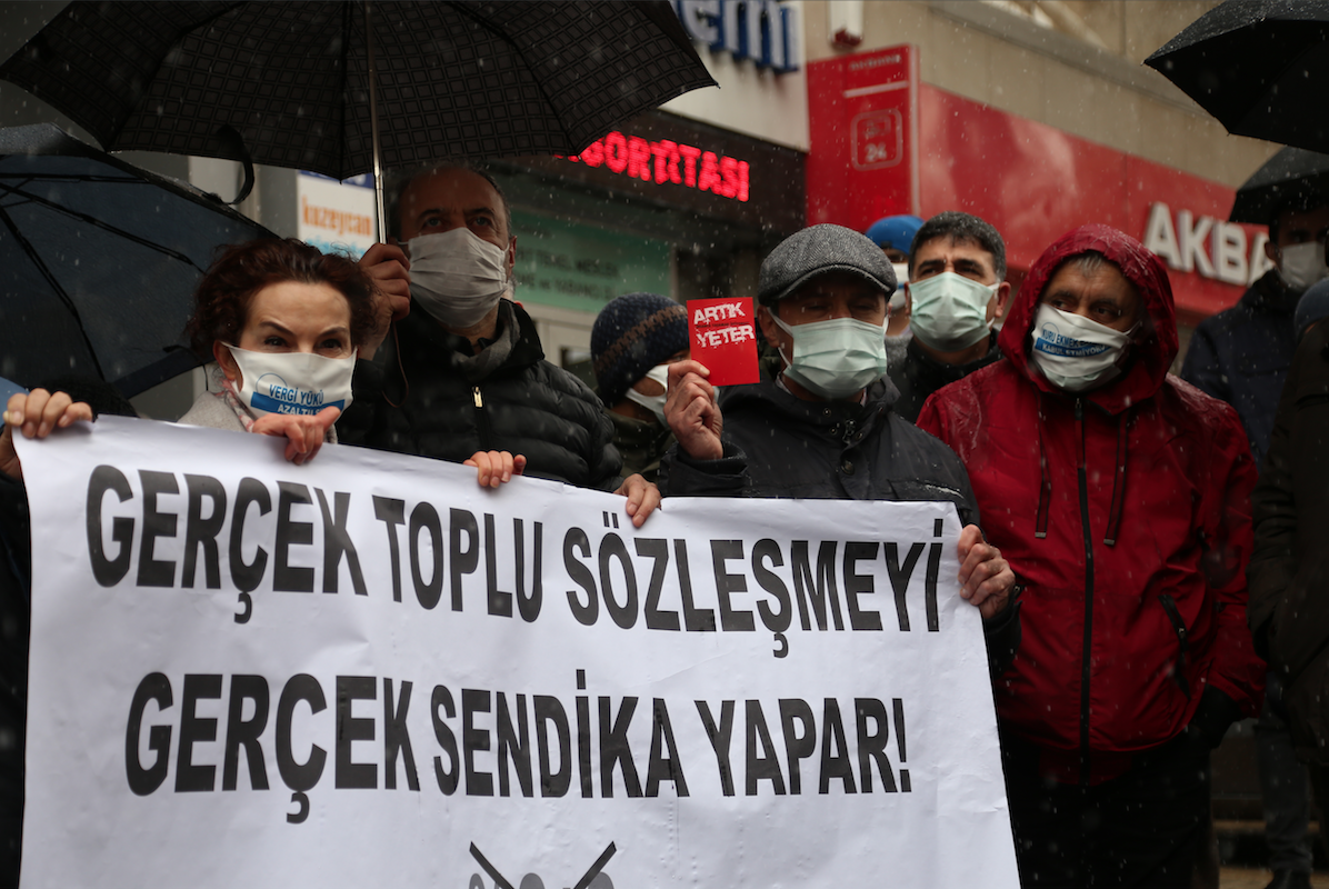 15 Ocak Bordro Yakma Eylemi