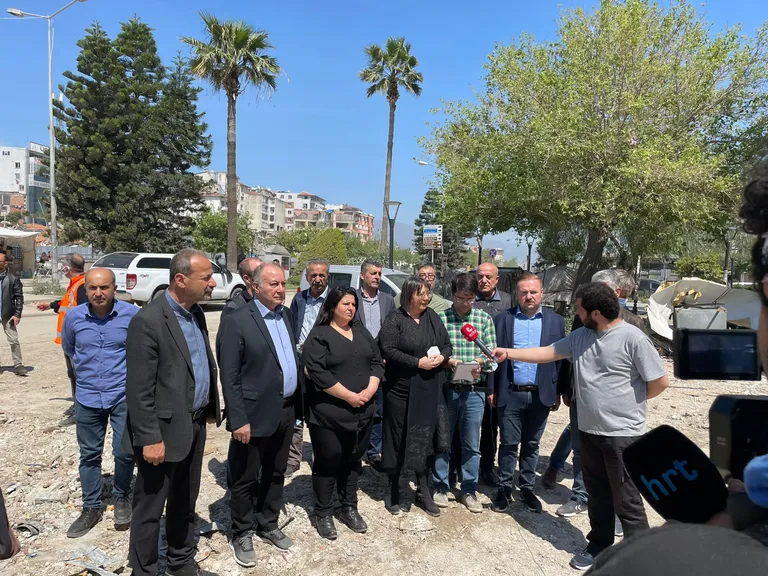 Emeğin Uluslararası Dayanışması Deprem Bölgesinde!