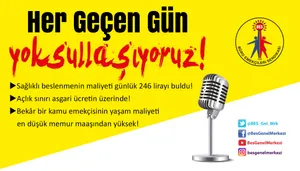 BES-AR: Her Geçen Gün Yoksullaşıyoruz!