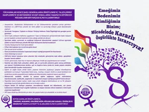 8 Mart Afiş, Bildiri ve Kadın Dergisi Yayımlandı.