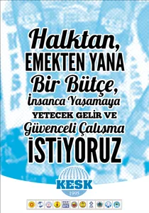 EMEKTEN, HALKTAN YANA BİR BÜTÇE İÇİN TALEPLERİMİZ!