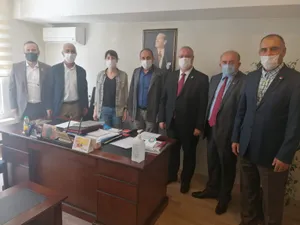 CHP Ankara İl Heyetinden Konfederasyonumuza Ziyaret