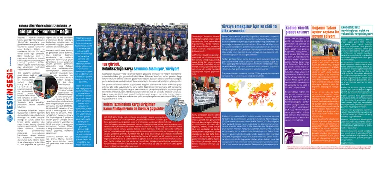 Corona Günlerinde E Bülten2: "Gidişat Hiç Normal Değil"