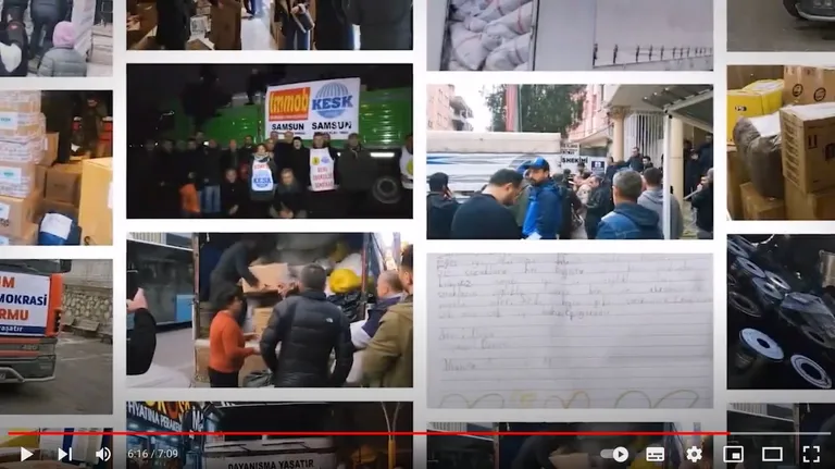 KESK Koordinasyon Merkezlerinde Dayanışmayı Sürdürüyoruz.