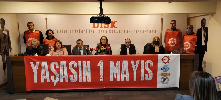 DİSK-KESK-TMMOB-TTB-TDB’den 1 MAYIS ÇAĞRISI: Bu Düzen Böyle Gitmez! Birlikte Değiştireceğiz, Birlikte 1 Mayıs’a