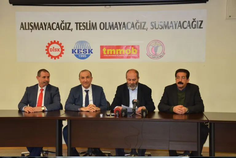 Alışmayacağız! Teslim olmayacağız! Susmayacağız!