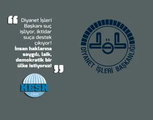 Diyanet İşleri Başkanı suç işliyor, iktidar suça destek çıkıyor!
