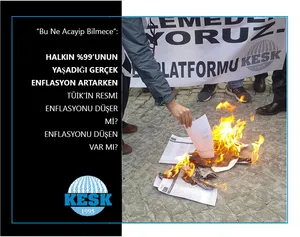 Halkın %99’unun Enflasyonu Artarken TÜİK’in Resmi Enflasyonu Nasıl Düşer?