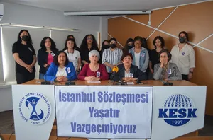 İstanbul Sözleşmesi Yaşatır, Vazgeçmiyoruz! Tüm Kadınları Yarın Danıştay'da Görülecek Davaya Çağırıyoruz